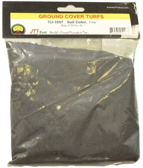 JTT Scenery Products ~ Turf: Soil Fine (30 cu in) ~ 95127