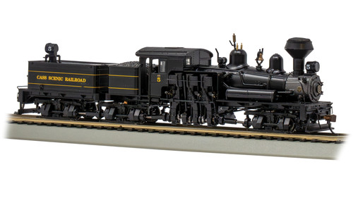 Bachmann ~ HO Scale ~ Spectrum 80-Ton Three-Truck Shay ~ Cass Scenic Railroad #5 ~ DCC Sound ~ 84706