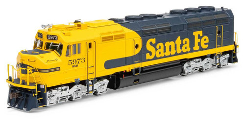 Athearn Genesis ~ HO Scale ~ EMD F45u ~ Santa Fe ATSF/MKM #5973 ~ DCC Sound ~ 18370