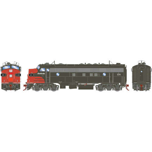 Athearn Genesis ~ HO Scale ~ FP7A ~ Amtrak #118 ~ DC ~ 19592