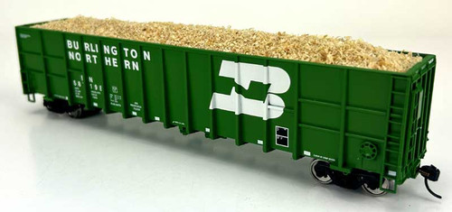 Bowser / English ~ HO Scale ~ Real Wood Chip Load ~ fits Walthers 61 ft Wood Chip Gondolas ~ 2-Pack ~ 3-1420