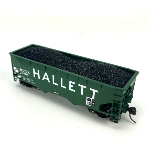 Bowser / English ~ HO Scale ~ Real Coal Load ~ fits Atlas 2-Bay Offset side Hopper ~ 3-1580