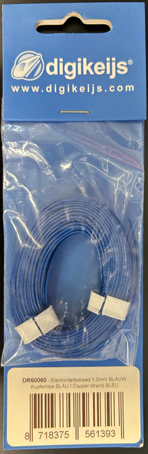 Digikeijs ~ 1mm Copper Wire ~ Blue ~ 60060