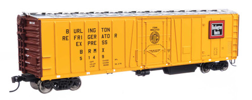 WalthersMainline ~ HO Scale ~ 50' AAR Mechanical Refrigerator Car ~ Chicago, Burlington & Quincy #5149 ~ 910-3781