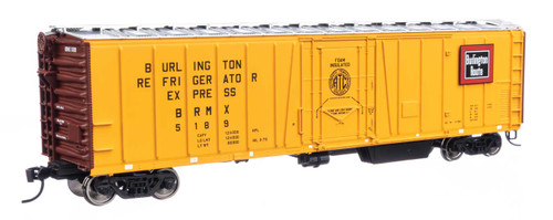 WalthersMainline ~ HO Scale ~ 50' AAR Mechanical Refrigerator Car ~ Chicago, Burlington & Quincy #5189 ~ 910-3783