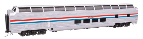 WalthersProto ~ HO Scale ~ 85' Budd Great Dome ~ Amtrak Decal ~ Phase III ~ 920-13600