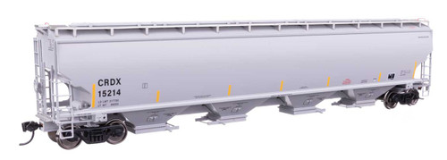WalthersProto ~ HO Scale ~ 67' Trinity 6351 4-Bay Covered Hopper ~ Chicago Freight Car Leasing Co. CRDX #15214 ~ 920-110318