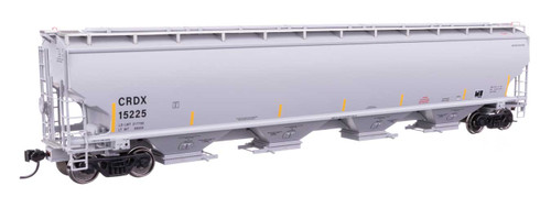 WalthersProto ~ HO Scale ~ 67' Trinity 6351 4-Bay Covered Hopper ~ Chicago Freight Car Leasing Co. CRDX #15225 ~ 920-110319