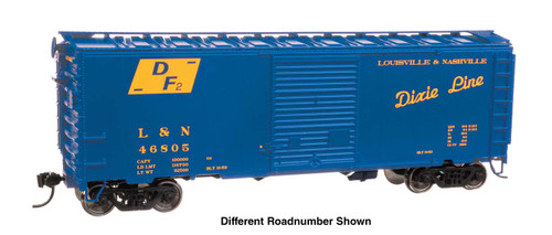 Walthers Mainline ~ HO Scale ~ 40' ACF Welded Boxcar ~ Louisville & Nashville #46824 ~ 910-45214
