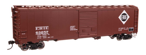 Walthers Mainline ~ HO Scale ~ 50' AAR Single Door Boxcar ~ Erie #63257 ~ 910-46515