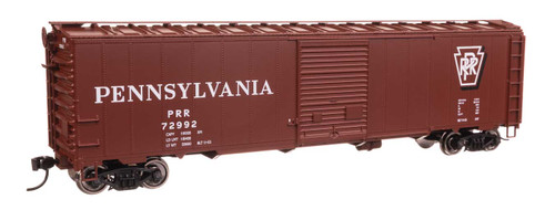 Walthers Mainline ~ HO Scale ~ 50' AAR Single Door Boxcar ~ Pennsylvania #72992 ~ 910-46528