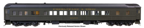 Walthers Proto ~ HO Scale ~ 82' Pullman Heavyweight 12-1 Sleeper ~ Chesapeake & Ohio (Fresno) ~ 920-17205