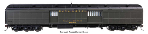 Walthers Proto ~ HO Scale ~ 70' Heavyweight Baggage Car ~ Chicago, Burlington & Quincy #1525 ~ 920-17512