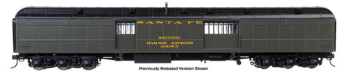 Walthers Proto ~ HO Scale ~ 70' Heavyweight Baggage Car ~ Santa Fe #1865 ~ 920-17521