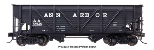 Walthers Proto ~ HO Scale ~ 34' Steel-Sheathed War Emergency Hopper ~ Ann Arbor #30940 ~ 920-105905