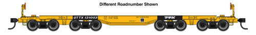 WalthersMainline ~ 66' Heavy-Duty 4-Truck Flatcar ~ TTX #131004 ~ 910-51023