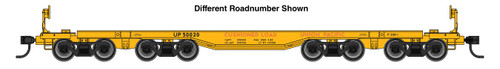 WalthersMainline ~ 66' Heavy-Duty 4-Truck Flatcar ~ Union Pacific #50024 ~ 910-51025