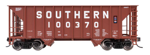 WalthersMainline ~ 34' 100-Ton 2-Bay Hopper ~ Southern Railway #100370 ~ 910-56644