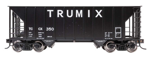 WalthersMainline ~ 34' 100-Ton 2-Bay Hopper ~ Trumix #350 ~ 910-56648