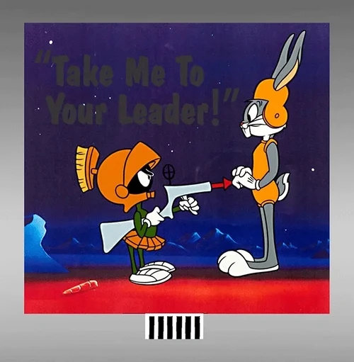Miller Engineering ~ HO or O ~ Marvin the Martian ~ Animated Billboard ~ 88-6201