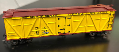 Rapido ~ HO Scale ~ FGE R7 Reefer ~ Fruit Growers Express #43507 ~ 177202