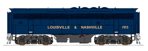 Intermountain ~ HO Scale ~ F7B ~ Louisville & Nashville #1915 ~ DCC Sound ~ 495101S-01