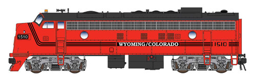 Intermountain ~ HO Scale ~ FP7 ~ Wyoming & Colorado #1510 ~ DCC Silent ~ 499102-01