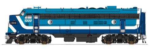 Intermountain ~ HO Scale ~ FP7 ~ CTCUM #609 ~ DCC Sound ~ 499103S-01