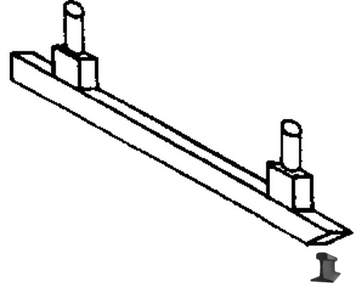 Cal Scale ~ HO Scale ~ Cab Walkways ~ 25/32" 19.8mm ~ 379