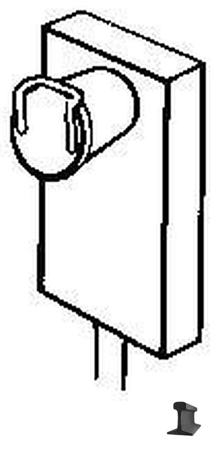 Cal Scale ~ HO Scale ~ MU Stands Pair ~ 394