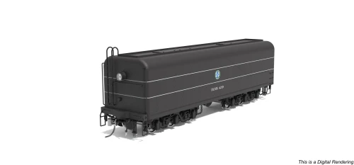 Broadway Limited ~ HO Scale ~ DLMX 4219 Auxiliary Water Tender ~ BNSF ~ 10572