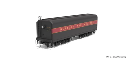 Broadway Limited ~ HO Scale ~ DLMX 4219 Auxiliary Water Tender ~ Norfolk & Western #220166 ~ 10577