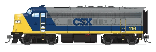 Broadway Limited ~ HO Scale ~ EMD F3A ~ CSX #116 ~ DCC Sound ~ 10540