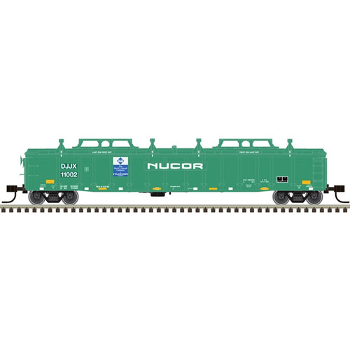 Atlas ~ N Scale ~ Thrall 2743 Gondola with Cover ~ David A. Joseph DJJX #11002 (Nucor) ~ 50007758
