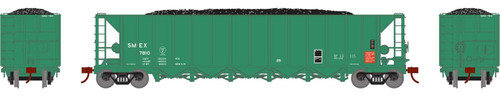 Athearn ~ HO Scale ~ Ortner 5-Bay Rapid Discharge Hopper ~ SMEX #7810 ~ 1126