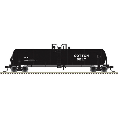 Atlas ~ N Scale ~ 20,700 Gallon Tank Car ~ Cotton Belt SSW #55010 ~ 50007788