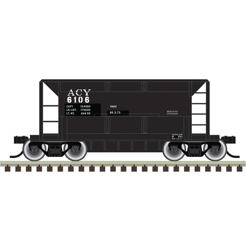 Atlas ~ N Scale ~ Trainman ~ 70-Ton Ore Car ~ Akron, Canton & Youngstown #6106 ~ 50007849