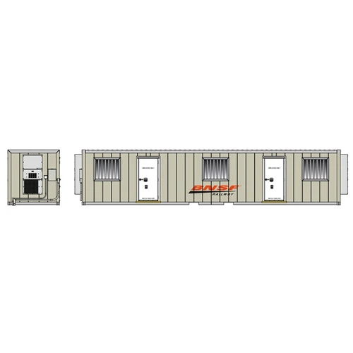 Atlas ~ N Scale ~ Mobile Office Container ~ BNSF ~ 70000308