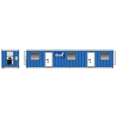 Atlas ~ N Scale ~ Mobile Office Container ~ Conrail ~ 70000310