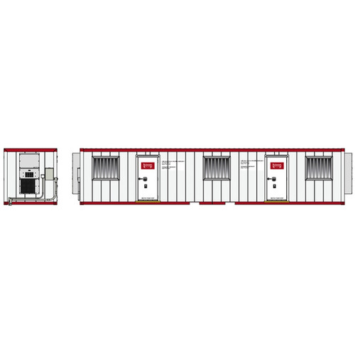 Atlas ~ N Scale ~ Mobile Office Container ~ RJ Corman ~ 70000311