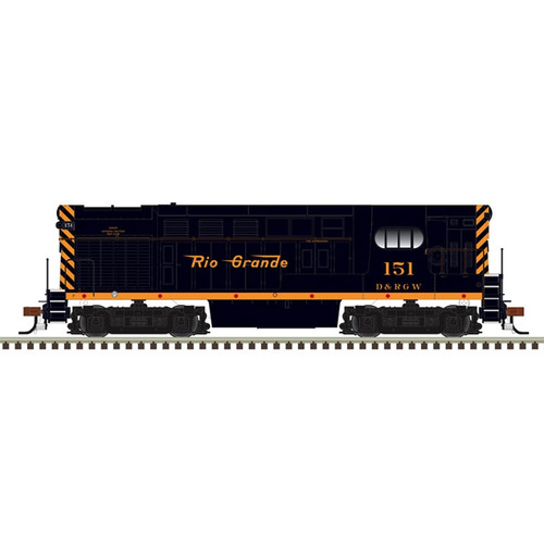 Atlas ~ HO Scale ~ Master Silver ~ H15-44 ~ Rio Grande #152 ~ DC ~ 10005323