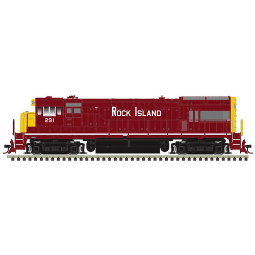 Atlas ~ HO Scale ~ Master Gold ~ GE U33 ~ Rock Island #291 ~ DCC Sound ~ 10005242