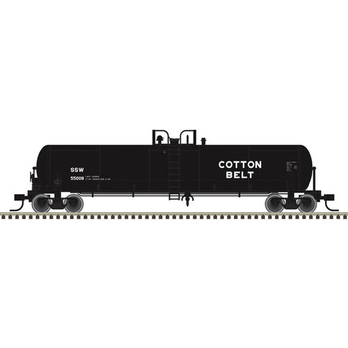 Atlas ~ HO Scale ~ 20,700 Gallon Tank Car ~ Cotton Belt SSW #55010 ~ 20008294