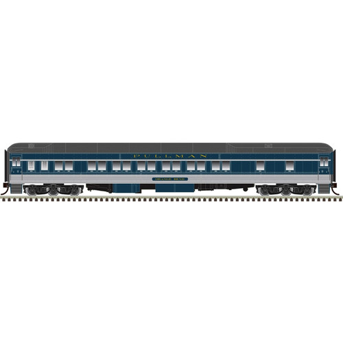 Atlas ~ HO Scale ~ Pullman 12-1 Heavyweight Sleeper Car ~ Louisville & Nashville (Orange Dale) ~ 20008547