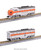 Kato ~ N Scale ~ F3A / F3B Locomotive Set ~ Western Pacific #801/801B ~ DC ~ 106-0307