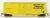 Moloco ~ HO Scale ~ ACF 50' Hi-cube Ext. Post Waffle Boxcar ~ Frisco SLSF #11262 ~ 60007