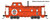 WalthersProto ~ HO Scale ~ Wabash Streamlined Caboose ~ Ann Arbor #3845 ~ 920-103617