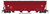 Walthers Mainline ~ HO Scale ~ ACF 5250 4-Bay Centerflow Covered Hopper ~ Santa Fe #307183 ~ 910-49225