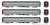 Rapido ~ HO Scale ~ Lighted ~ Hawker Siddeley Tempo Train ~ 3 Car Set ~ Canadian National ~ 9062001