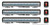 Rapido ~ HO Scale ~ Lighted ~ Hawker Siddeley Tempo Train ~ 3 Car Set #2 ~ VIA Rail ~ 9062004
